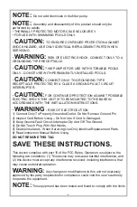 Preview for 4 page of Coleman FlowClear 90402E Owner'S Manual