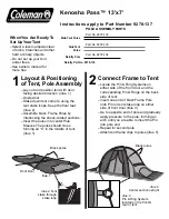 Coleman Kenosha Pass 9278-137 Instructions preview