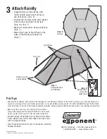 Предварительный просмотр 2 страницы Coleman KRYPTON 2 9870-240 Manual