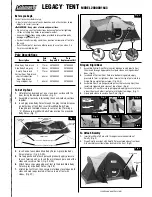 Coleman LEGACY 2000001643 User Manual preview