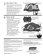 Preview for 2 page of Coleman MONTANA 9279F127 Instructions