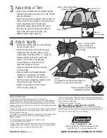 Preview for 2 page of Coleman Montana Big Sky 9278B247 Instructions