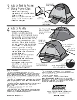 Предварительный просмотр 2 страницы Coleman Outsider 13 x 11 Installation Manual