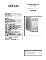 Preview for 1 page of Coleman P*LBX16F14501 Installation Instructions Manual