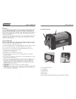 Предварительный просмотр 3 страницы Coleman PMC9610 Owner'S Manual