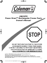 Coleman Power Steel Owner'S Manual preview