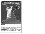 Preview for 1 page of Coleman Powermate 024-0076CT Instruction Manual