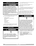 Preview for 5 page of Coleman Powermate PM0106004 Operator'S Manual