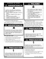 Preview for 31 page of Coleman Powermate PM0106004 Operator'S Manual