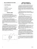 Предварительный просмотр 2 страницы Coleman Powermate PM0525302.18 Instructions Manual