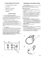 Предварительный просмотр 2 страницы Coleman Powermate PM0545007 Insert Manual