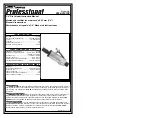 Preview for 1 page of Coleman Powermate Professional P024-0101SP Instruction Manual