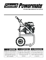 Предварительный просмотр 1 страницы Coleman Powermate PW0912500 Service Manual