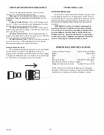 Preview for 6 page of Coleman Powermate PW0923200 INSERT Manual