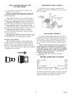 Предварительный просмотр 4 страницы Coleman Powermate PW0924001 Specifications