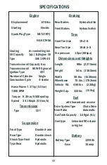 Preview for 47 page of Coleman POWERSPORTS BK160 Owner'S Manual