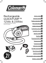 Coleman QuickpumP 204475 Instruction Leaflet preview