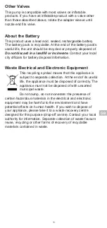 Preview for 11 page of Coleman Rechargeable QuickPump Instructions For Use Manual