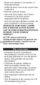 Preview for 18 page of Coleman Rechargeable QuickPump Instructions For Use Manual