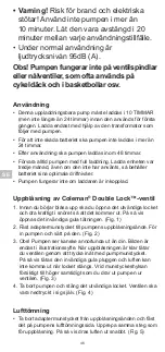 Preview for 46 page of Coleman Rechargeable QuickPump Instructions For Use Manual