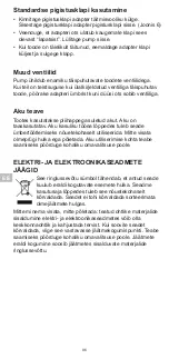 Preview for 96 page of Coleman Rechargeable QuickPump Instructions For Use Manual