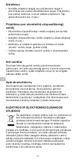 Preview for 100 page of Coleman Rechargeable QuickPump Instructions For Use Manual