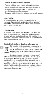 Preview for 118 page of Coleman Rechargeable QuickPump Instructions For Use Manual