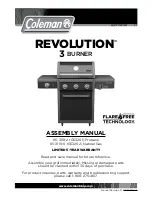 Coleman Revolution 85-3118-2 Assembly Manual preview