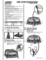 Предварительный просмотр 1 страницы Coleman STITCHLINE 2000007831 Setup Instructions