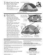 Предварительный просмотр 2 страницы Coleman TACOMA 9277-139 Instructions