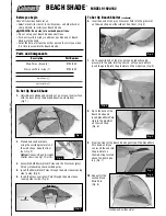 Preview for 1 page of Coleman Tent 919A162 Instructions