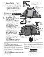 Preview for 2 page of Coleman WEATHERMASTER 9232D179 Instructions