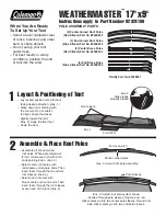 Coleman Weathermater 9232E199 Instructions preview