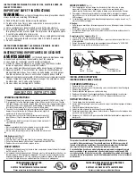 Preview for 2 page of Coleman WideBeam 5306 How To Use And Enjoy