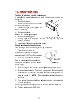 Preview for 103 page of Coleman xt260 Owner'S Manual