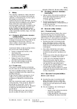 Preview for 9 page of Colfax AE1N200-RG Operating And Maintenance Instructions Manual