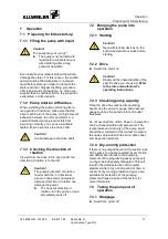 Preview for 23 page of Colfax AE1N200-RG Operating And Maintenance Instructions Manual