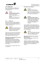 Preview for 27 page of Colfax AE1N200-RG Operating And Maintenance Instructions Manual