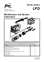 Colfax Imo Pump LPD Maintenance And Service Instruction preview