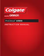 Colgate ProClinical A1500 Instruction Manual предпросмотр