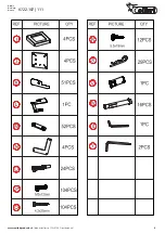 Предварительный просмотр 4 страницы Colibri 0722.107 Assembly Instructions Manual