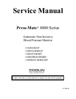 Предварительный просмотр 1 страницы Colin Press-Mate 8800 Series Service Manual