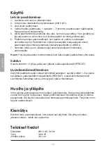 Предварительный просмотр 14 страницы Coline 131817-UK Manual