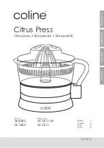 Предварительный просмотр 1 страницы Coline 18-4083 Instruction Manual