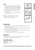 Предварительный просмотр 5 страницы Coline 18-4083 Instruction Manual
