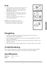 Предварительный просмотр 11 страницы Coline 18-4083 Instruction Manual