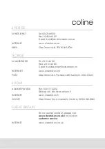 Preview for 20 page of Coline 18-4233 Manual