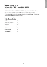 Preview for 3 page of Coline 34-7209 Instruction Manual