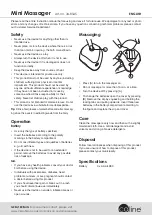 Coline 34-8545 Quick Manual предпросмотр