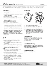 Preview for 3 page of Coline 34-8545 Quick Manual